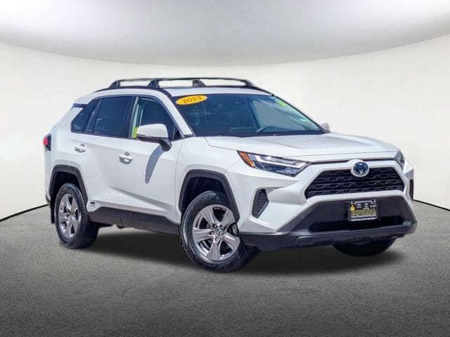 Certified 2023 Toyota RAV4 XLE with VIN JTMRWRFV7PD182800 for sale in Milford, MA