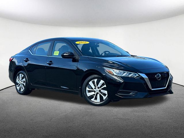 Used 2021 Nissan Sentra S with VIN 3N1AB8BV6MY242151 for sale in Milford, MA