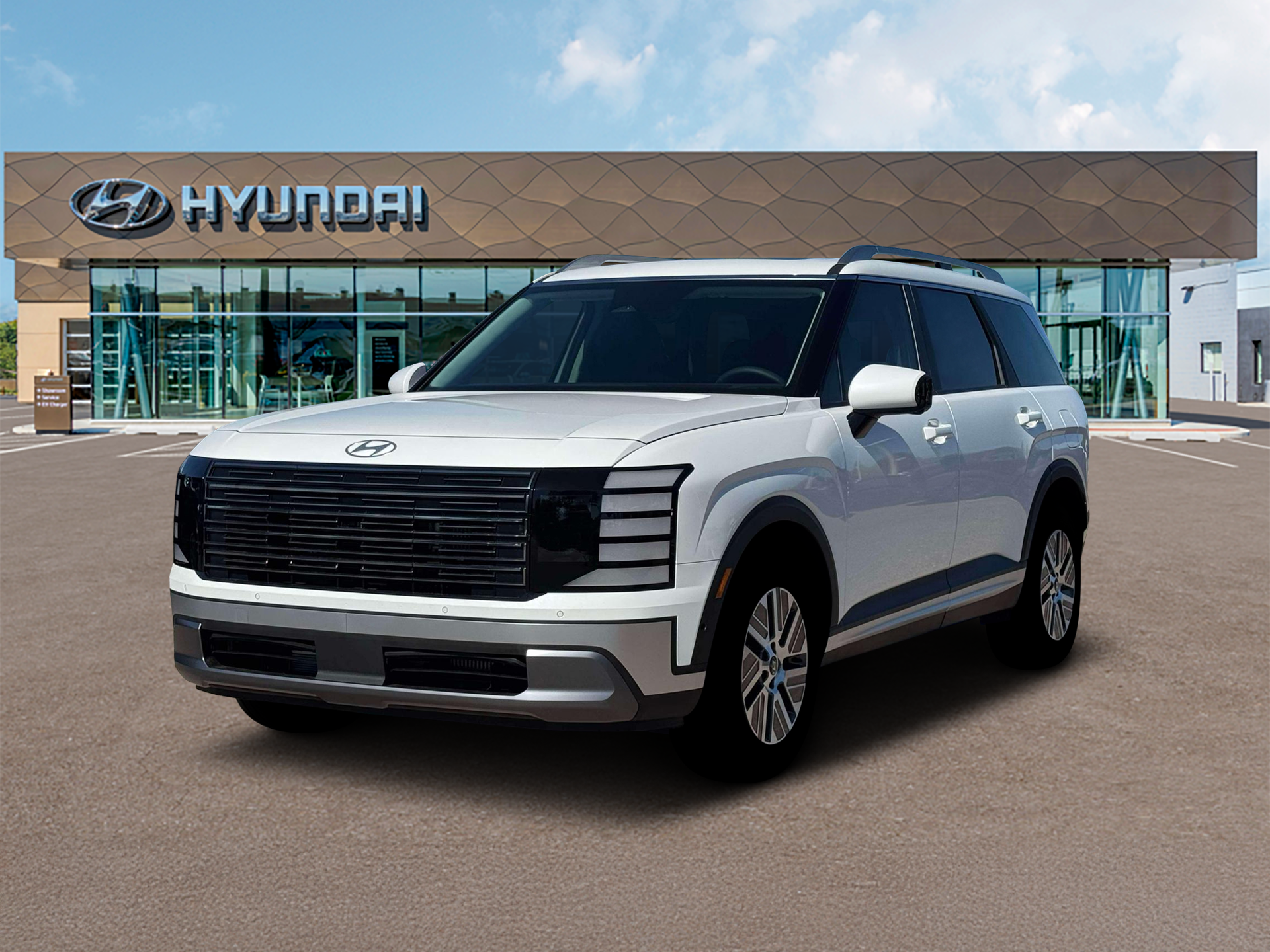 2026 Hyundai Palisade Blue SEL Premium 8 Passenger Hybrid FWD's photo
