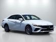 New 2026 Hyundai Elantra Hybrid Blue Sedan