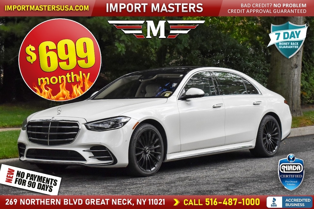 Used 2022 Mercedes-Benz S-Class S 500 4MATIC Sedan