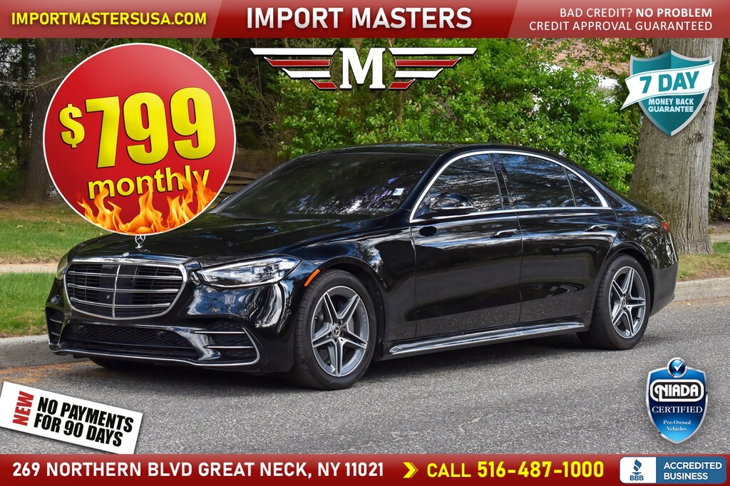 Used 2021 Mercedes-Benz S-Class 4MATIC Sedan