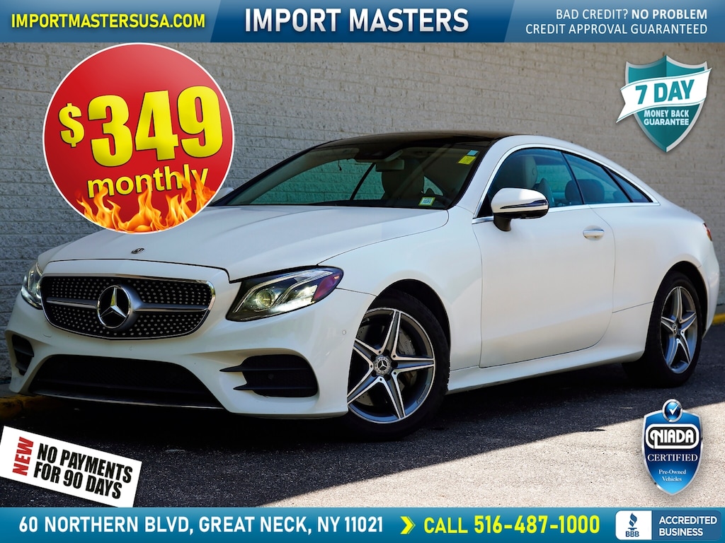 Used 2019 Mercedes-Benz E-Class E 450 4MATIC Coupe