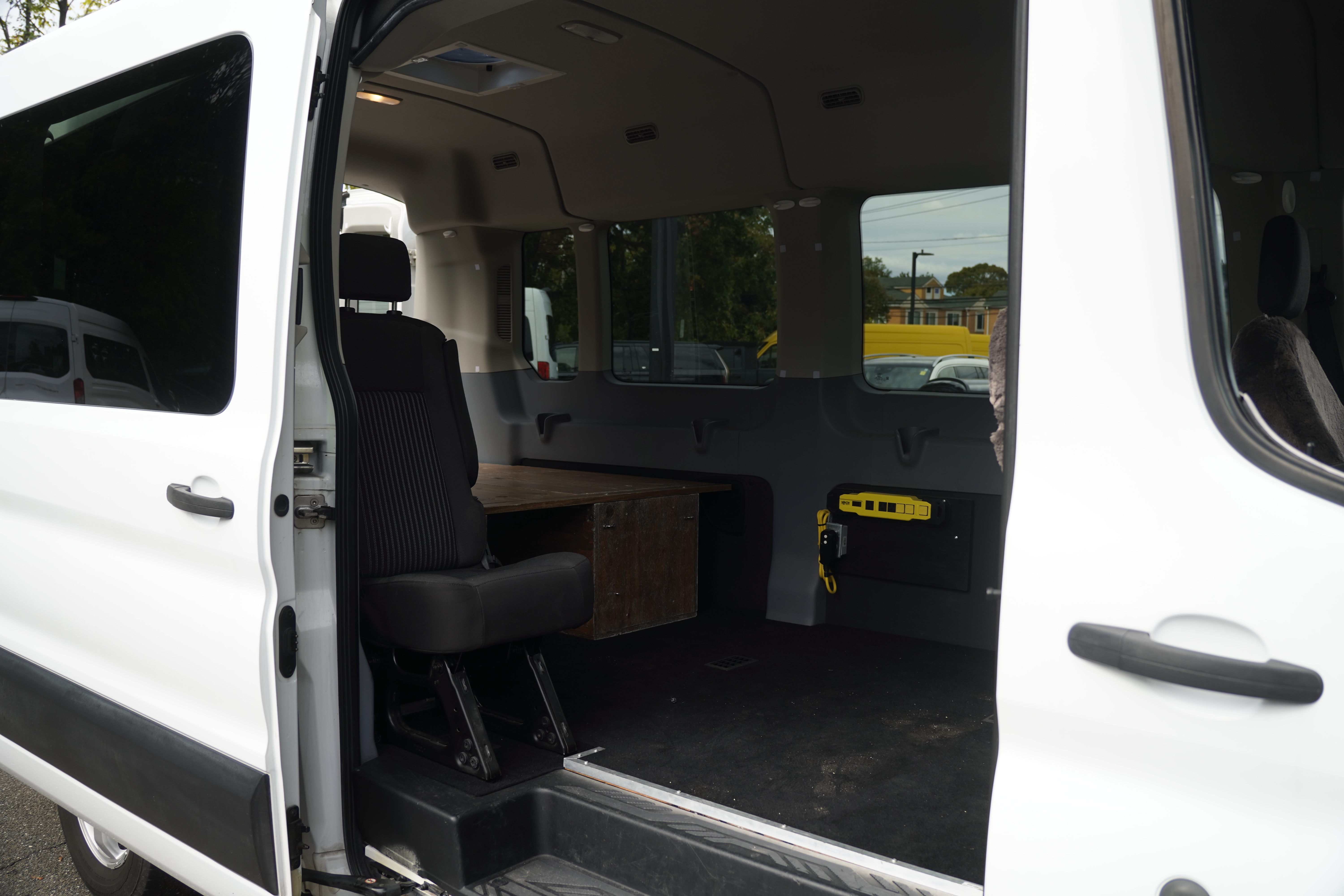 Used 2019 Ford Transit-350 XL w/Sliding Pass-Side Cargo Door Wagon Medium Roof Passenger Van