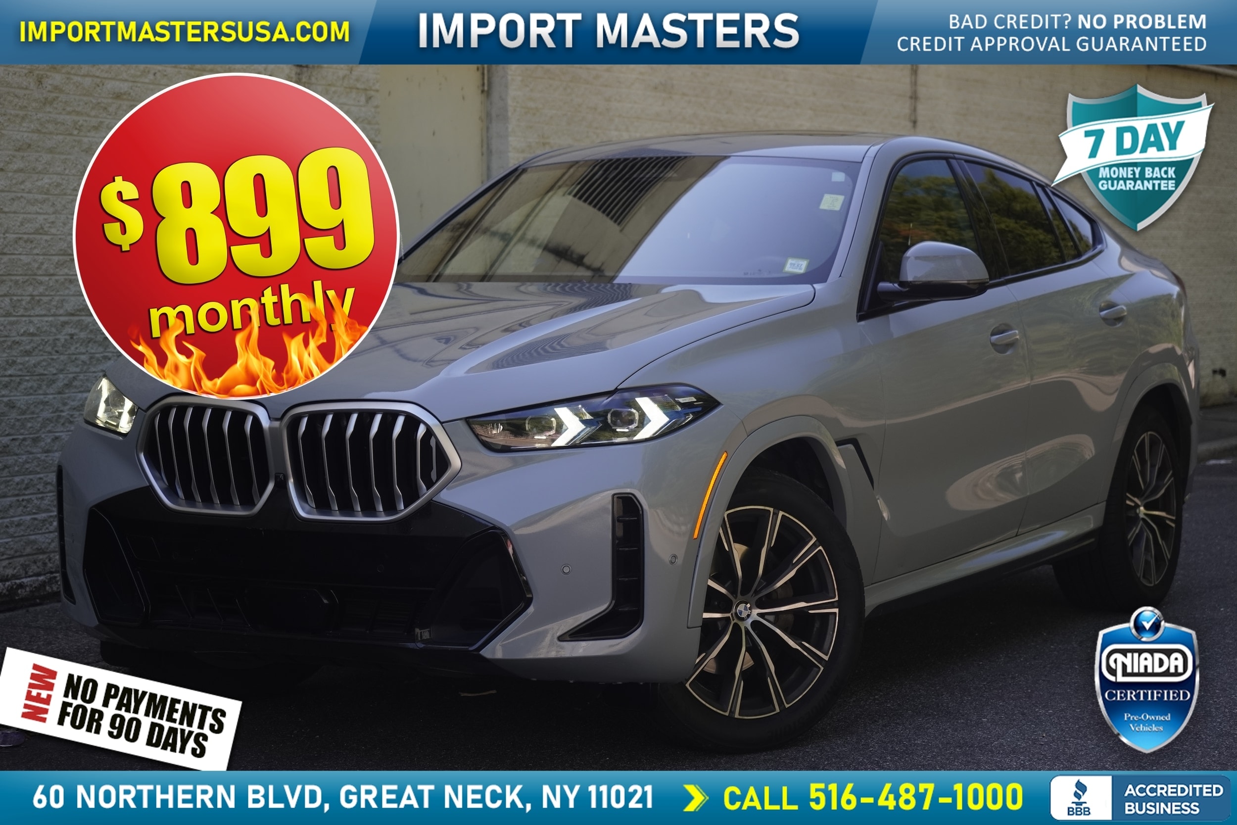 Gray 2026 BMW X6 SUV / Crossover All-Wheel Drive 8-Speed Automatic