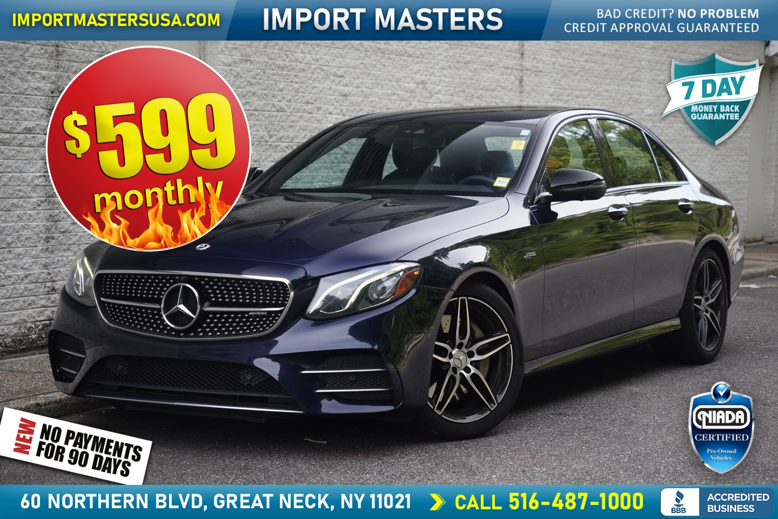  2019 Mercedes-Benz E-Class AMG E 53 Sedan 4MATIC+   