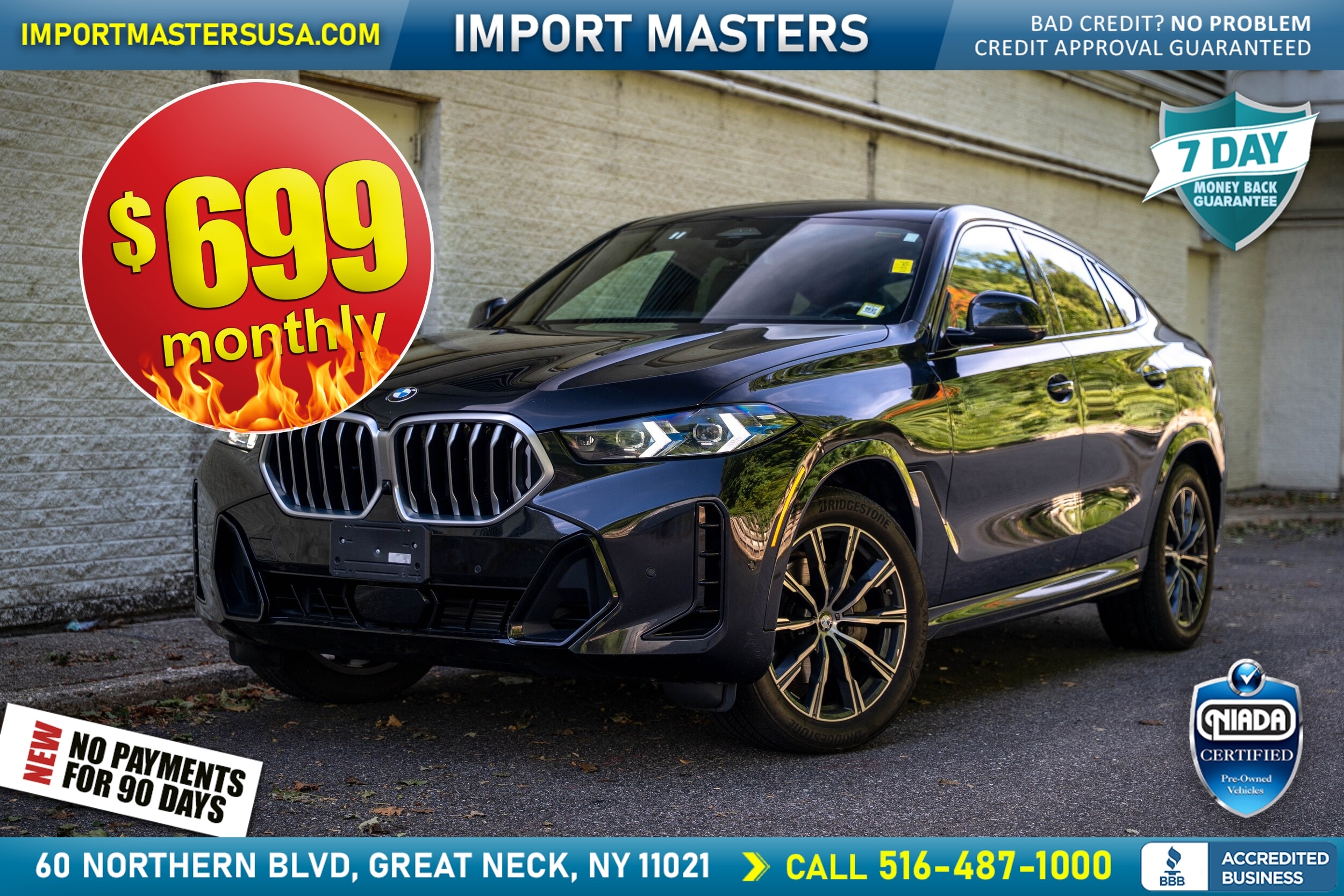  2025 BMW X6 xDrive40i AWD   