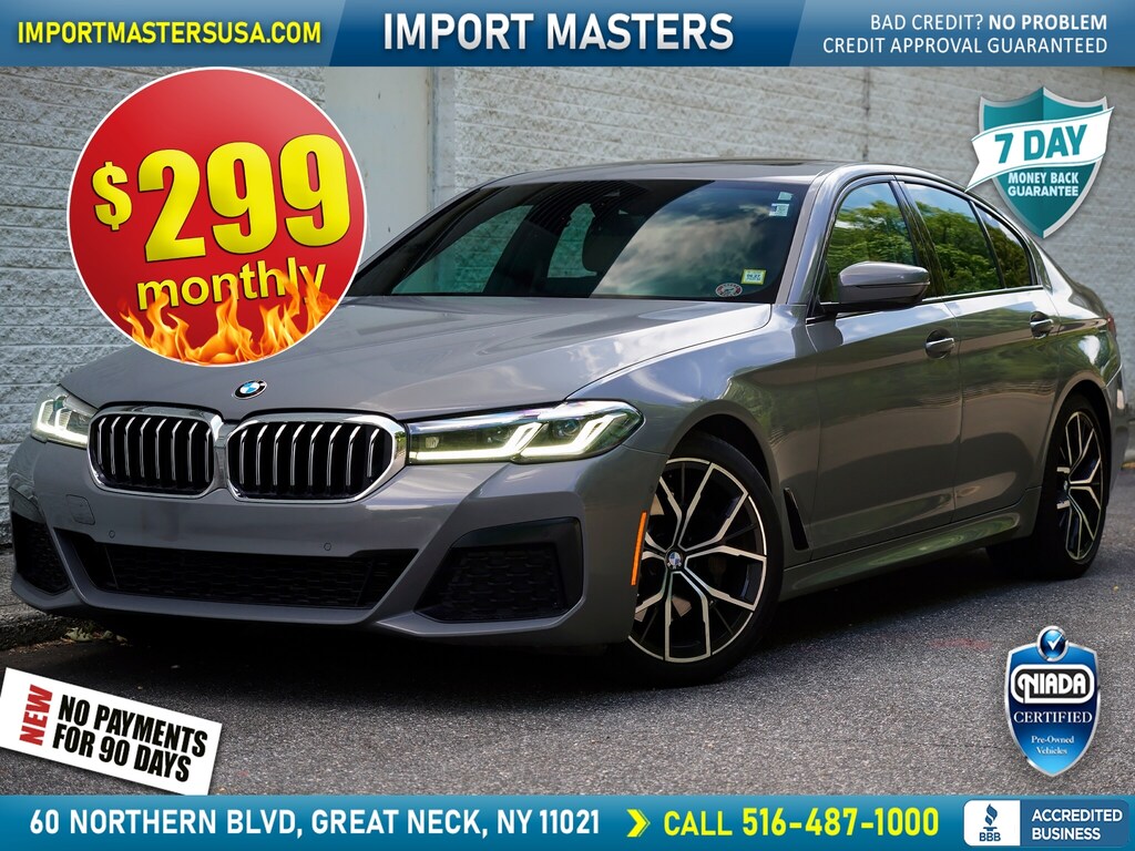 Used 2021 BMW 530i RWD Sedan