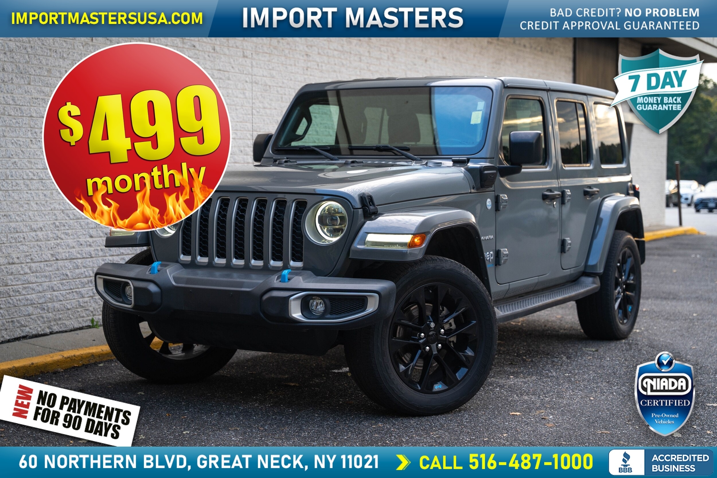  2023 Jeep Wrangler 4xe Sahara 4WD   