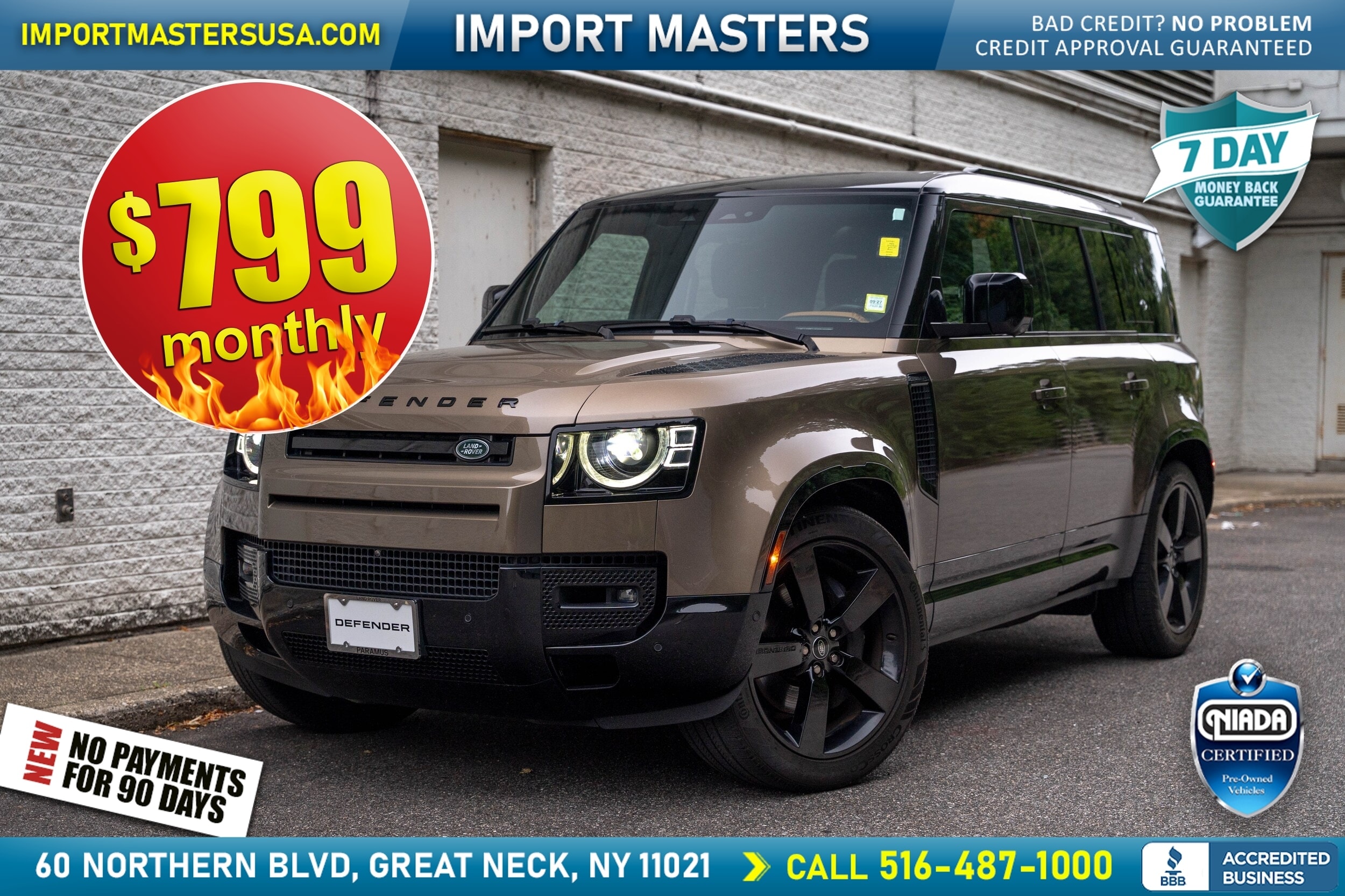 Bronze 2024 Land Rover Defender SUV / Crossover All-Wheel Drive 8-Speed Automatic