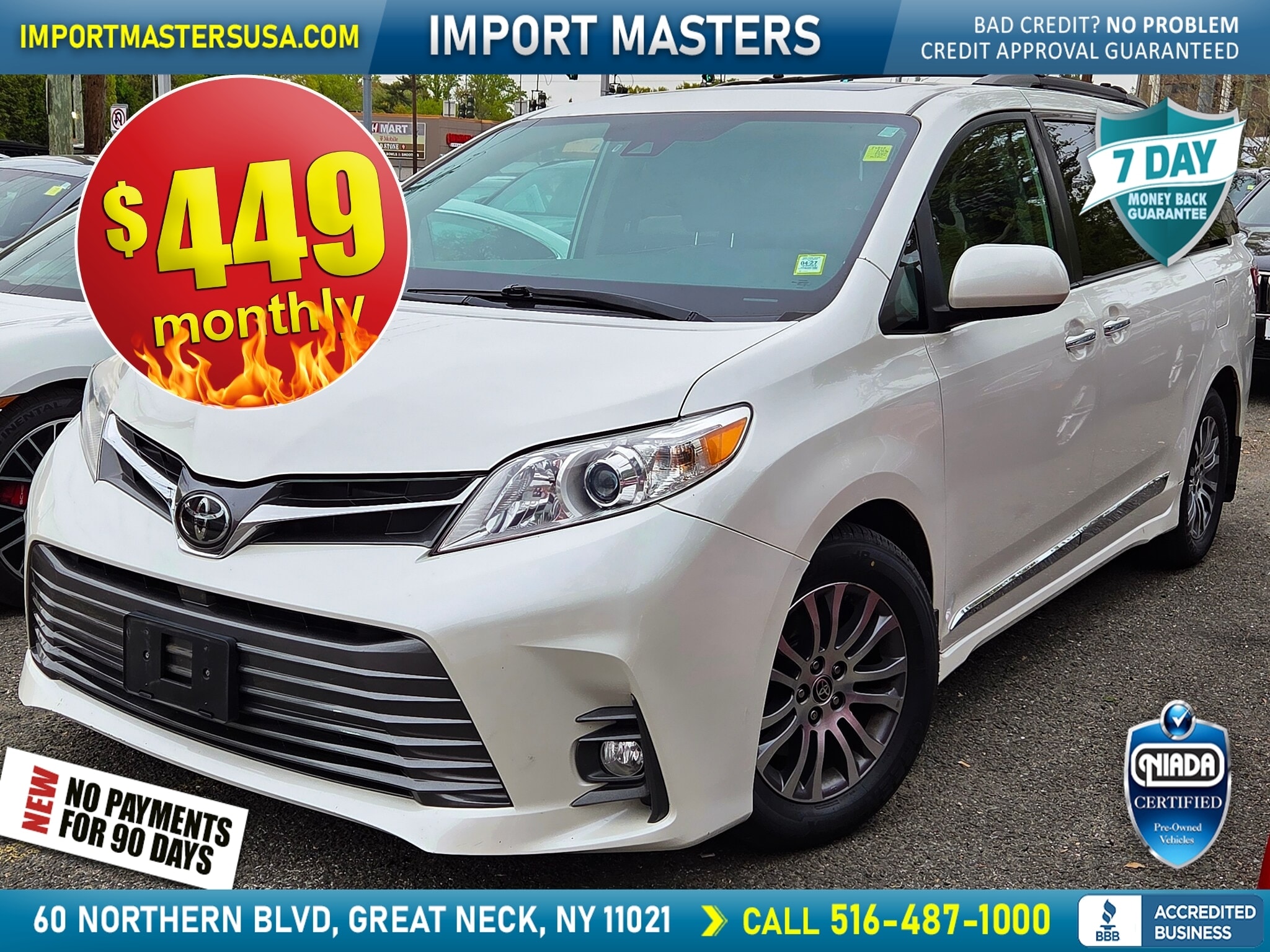 2020 Toyota Sienna Limited 7-Passenger FWD