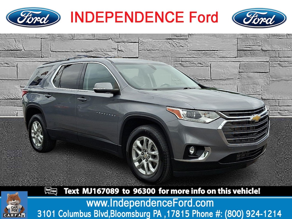 Certified 2021 Chevrolet Traverse LT Cloth SUV