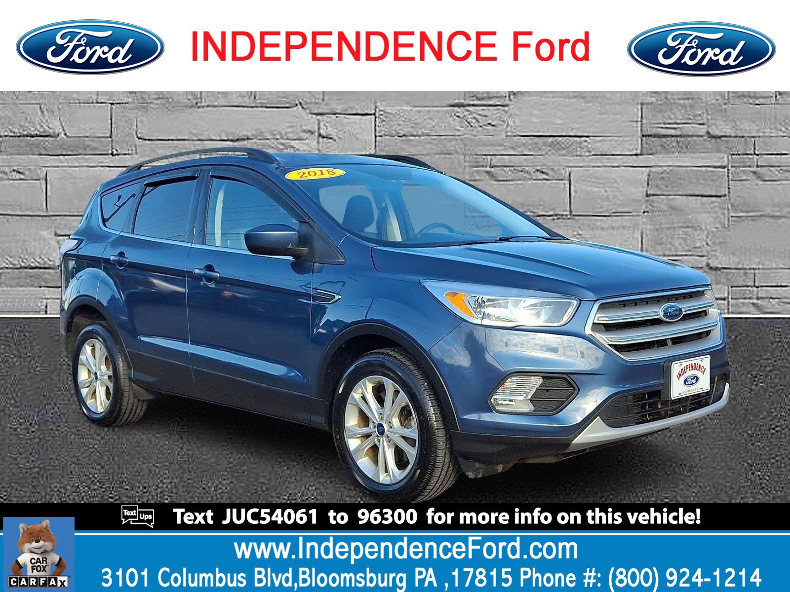 2018 Ford Escape SE