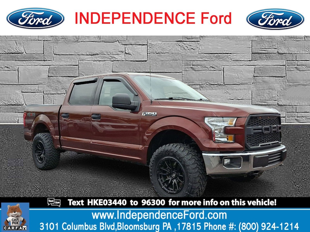 Used 2017 Ford F-150 XLT Truck SuperCrew Cab