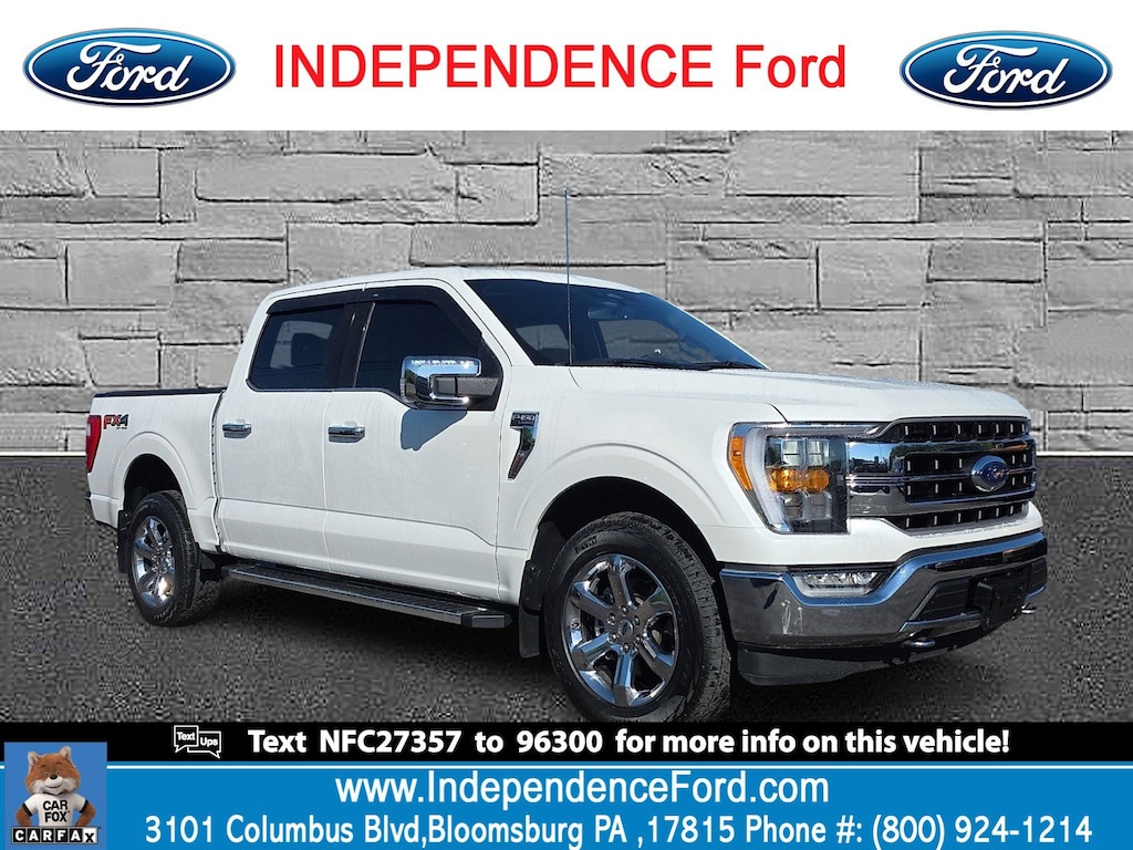 Used 2022 Ford F-150 LARIAT Truck SuperCrew Cab