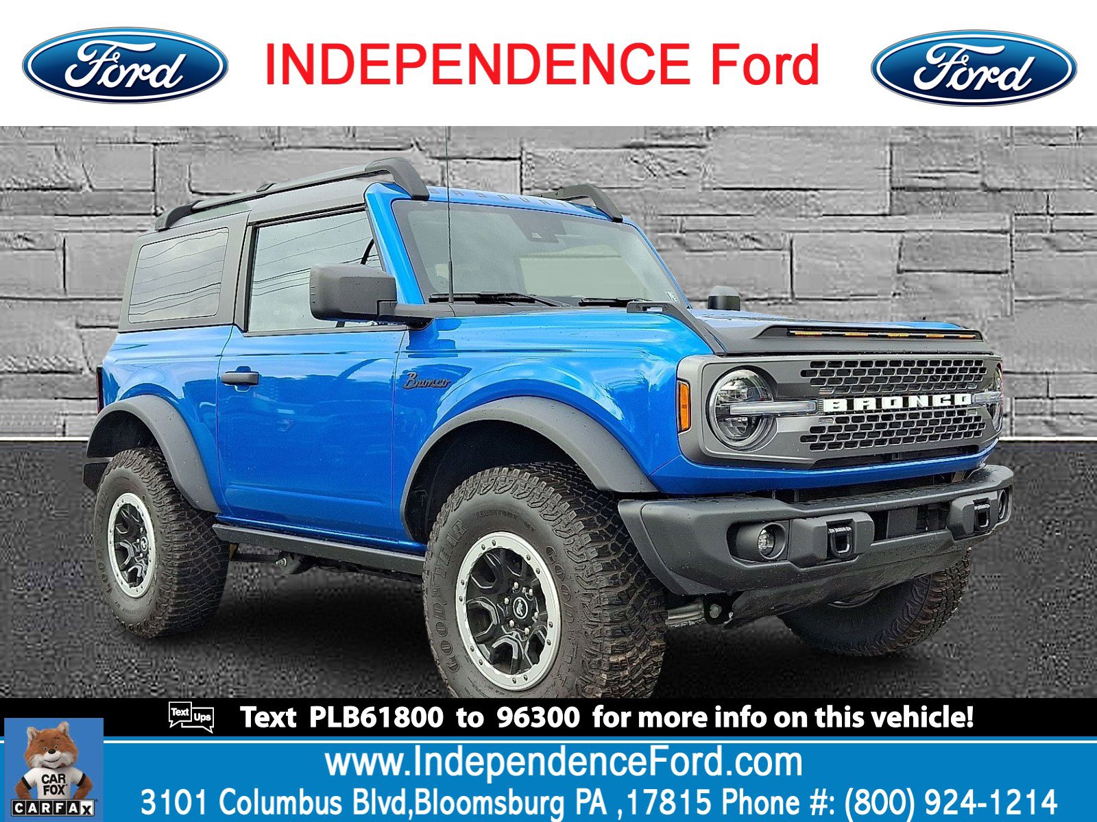 2023 Ford Bronco 2-Door Badlands's photo