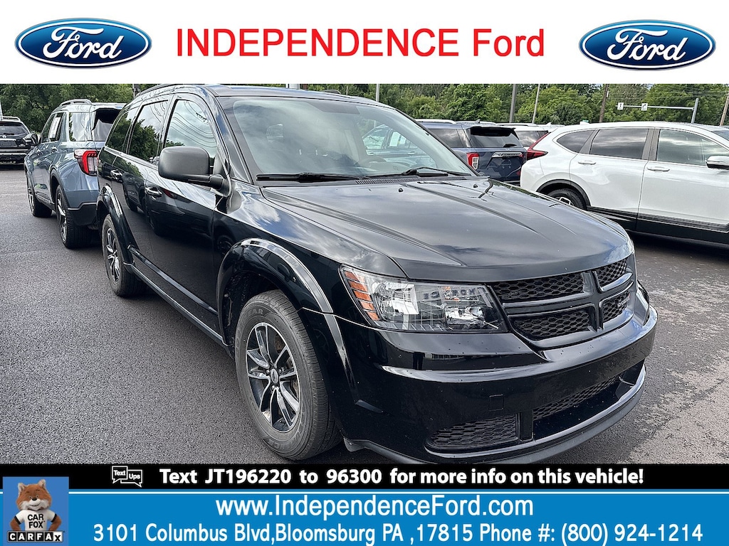 Certified 2018 Dodge Journey SE SUV