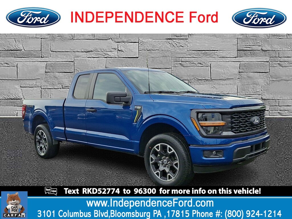 Certified 2024 Ford F-150 STX Truck SuperCab
