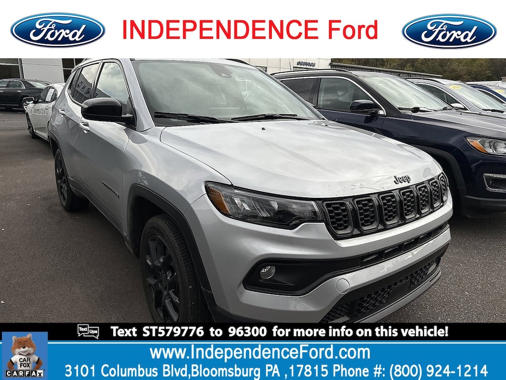 Certified 2025 Jeep Compass Latitude SUV