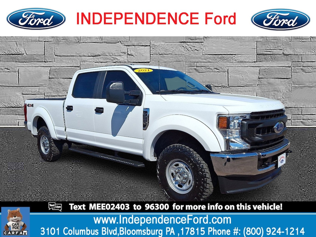 Certified 2021 Ford F-250 XL Truck Crew Cab