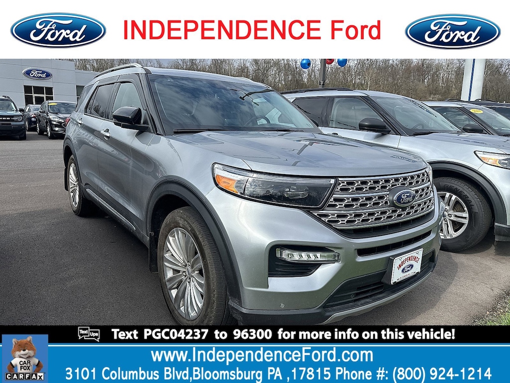 Certified 2023 Ford Explorer Limited SUV