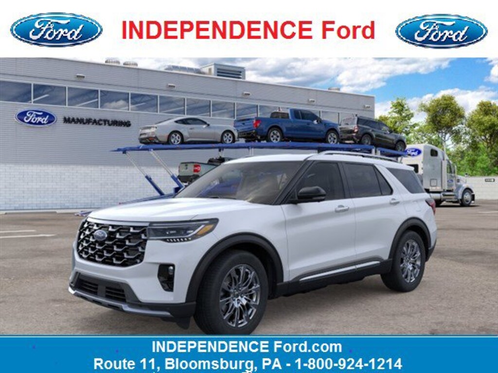 New 2026 Ford Explorer Platinum SUV