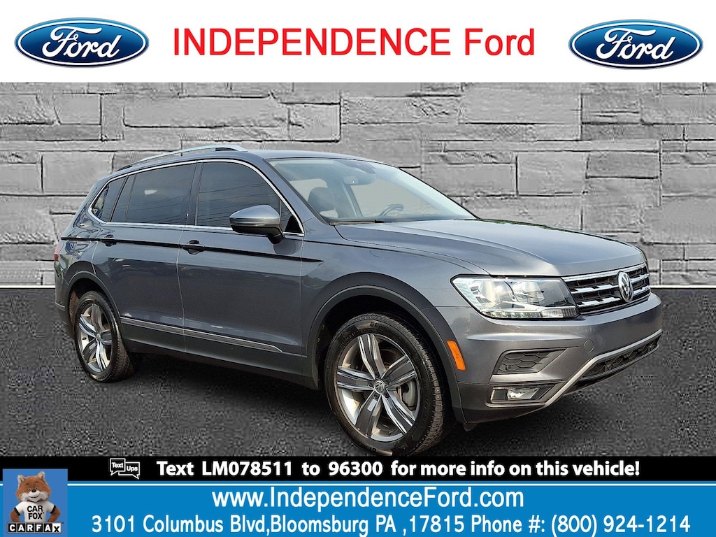 Certified 2020 Volkswagen Tiguan SEL SUV