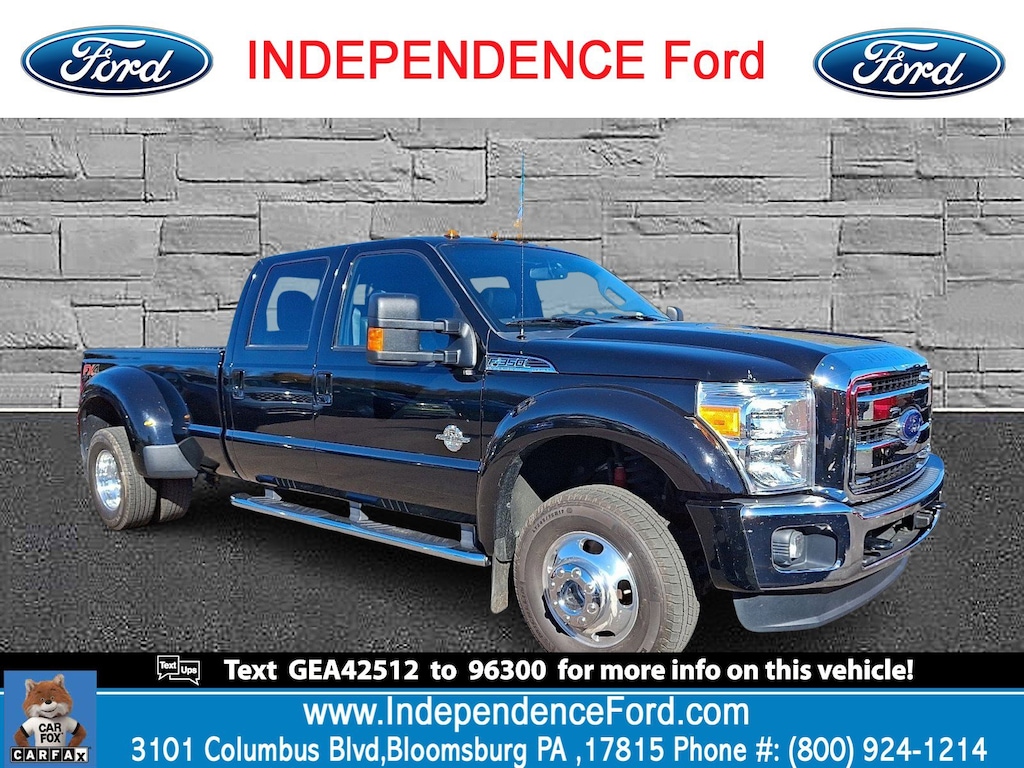 Used 2016 Ford F-350 Lariat Truck Crew Cab