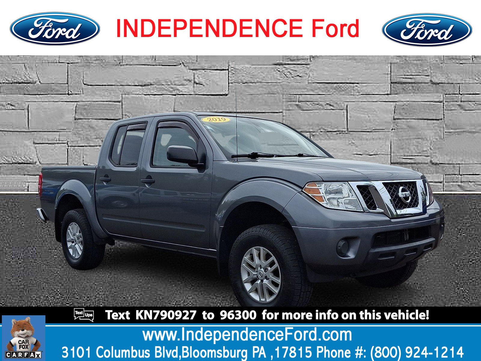 2019 Nissan Frontier 4.0 SV Crew Cab 4X4 AT SWB's photo