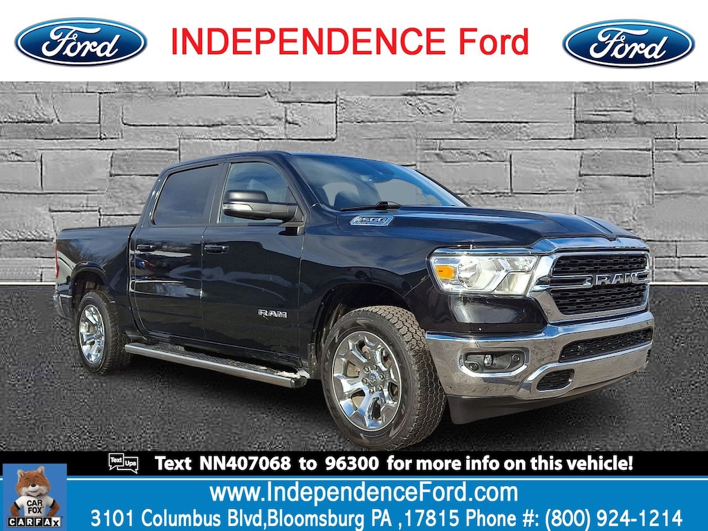 Certified 2022 Ram 1500 Big Horn Truck Crew Cab