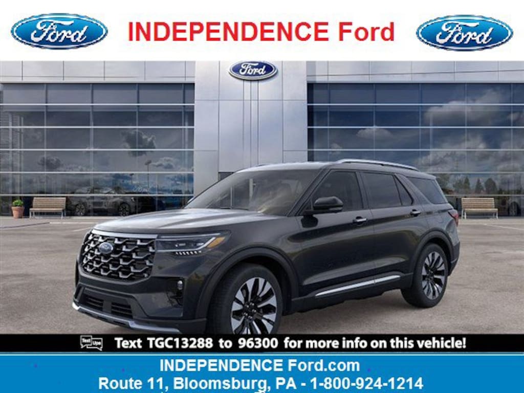 New 2026 Ford Explorer Platinum SUV