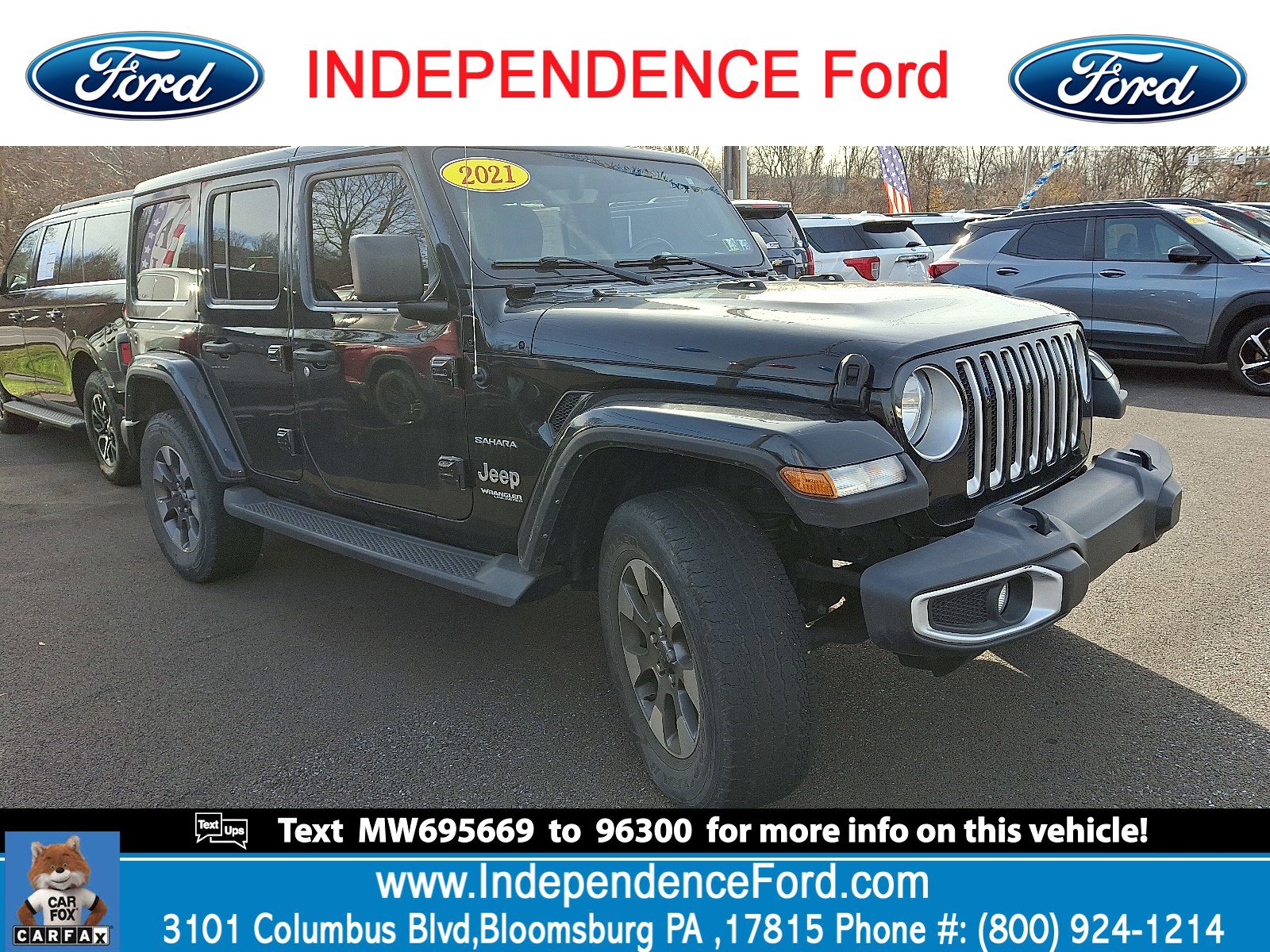 2021 Jeep Wrangler Unlimited Sahara's photo