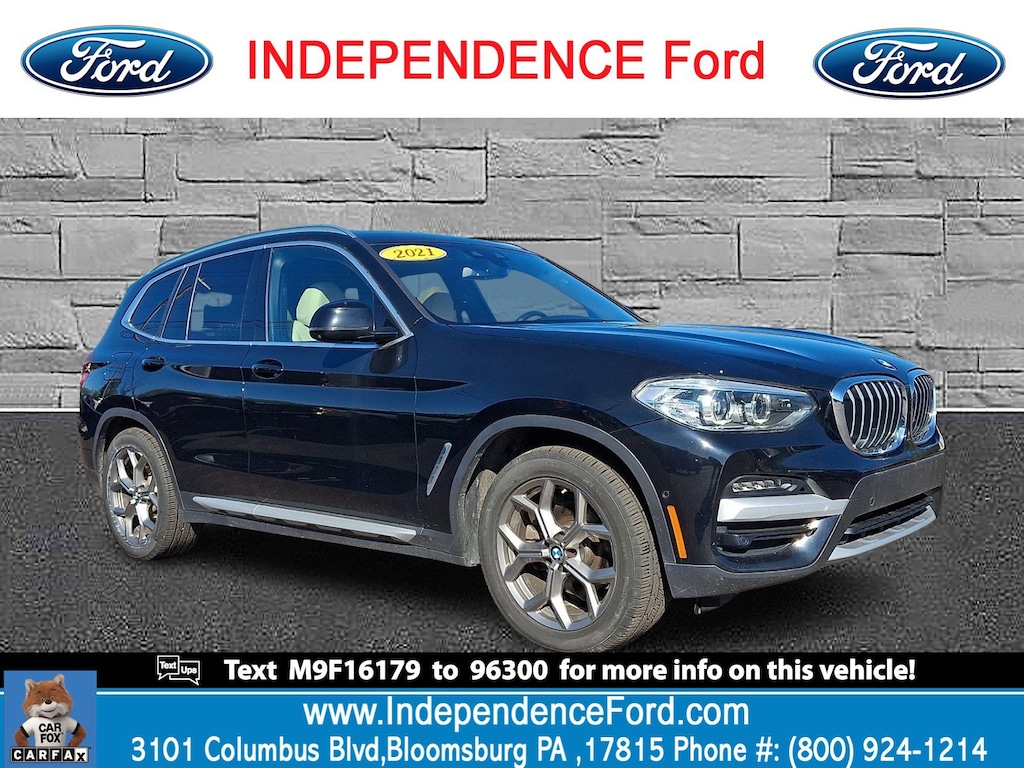 Certified 2021 BMW X3 xDrive30i SUV
