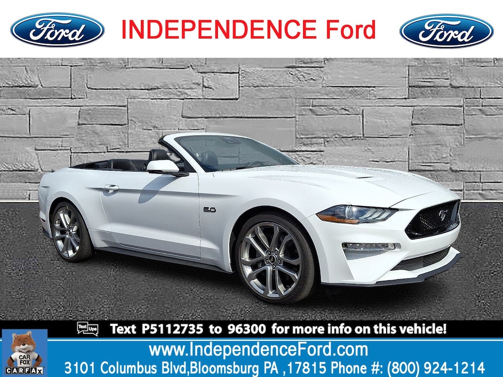 Certified 2023 Ford Mustang GT Premium Convertible