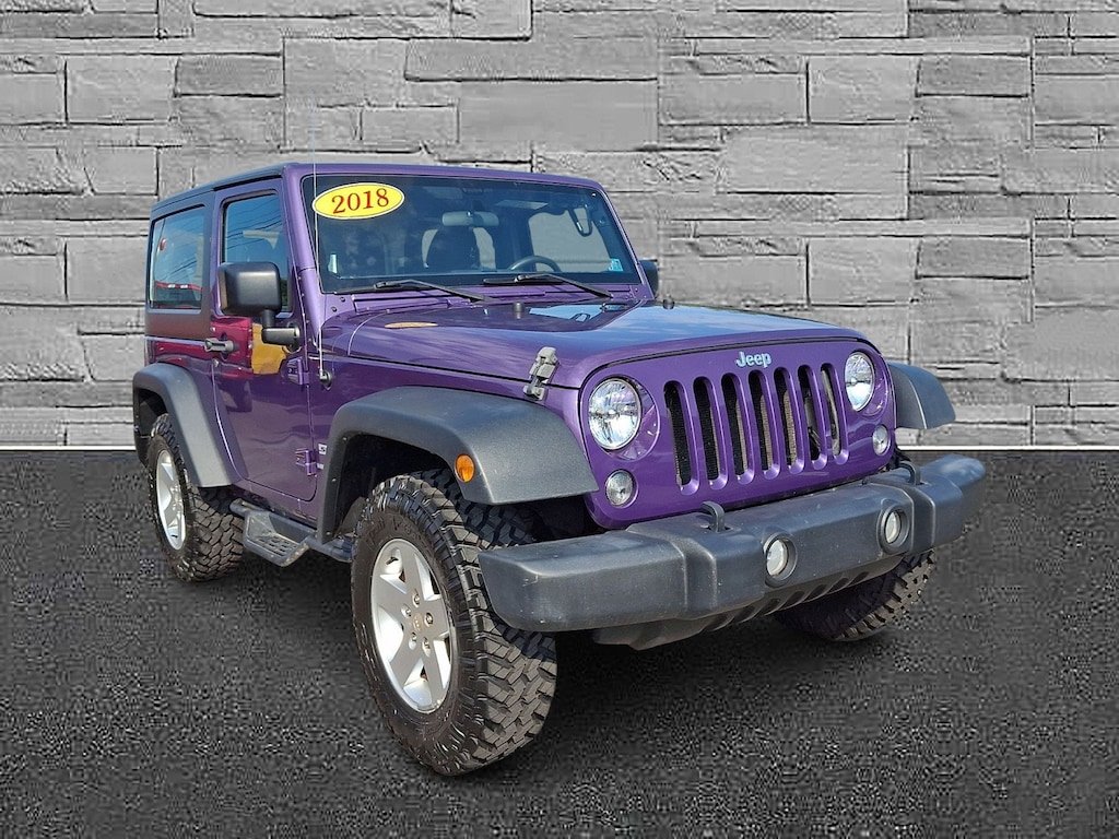 Certified 2018 Jeep Wrangler JK Sport SUV