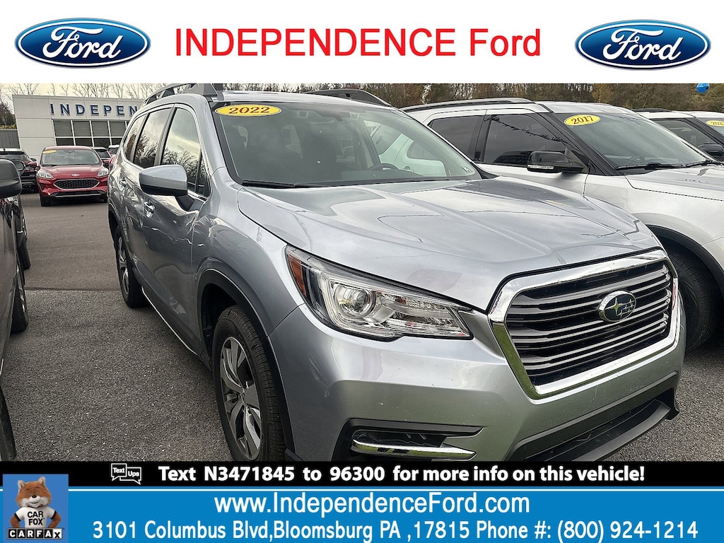Certified 2022 Subaru Ascent Premium SUV