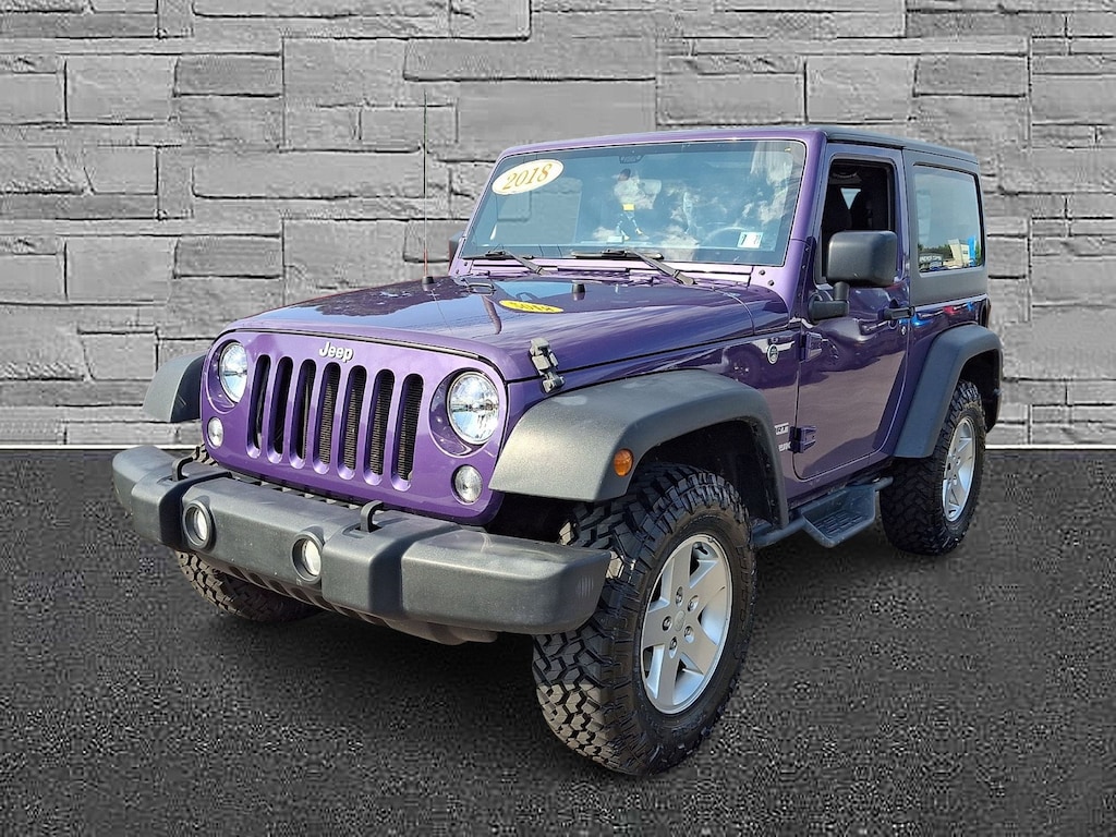 Certified 2018 Jeep Wrangler JK Sport SUV