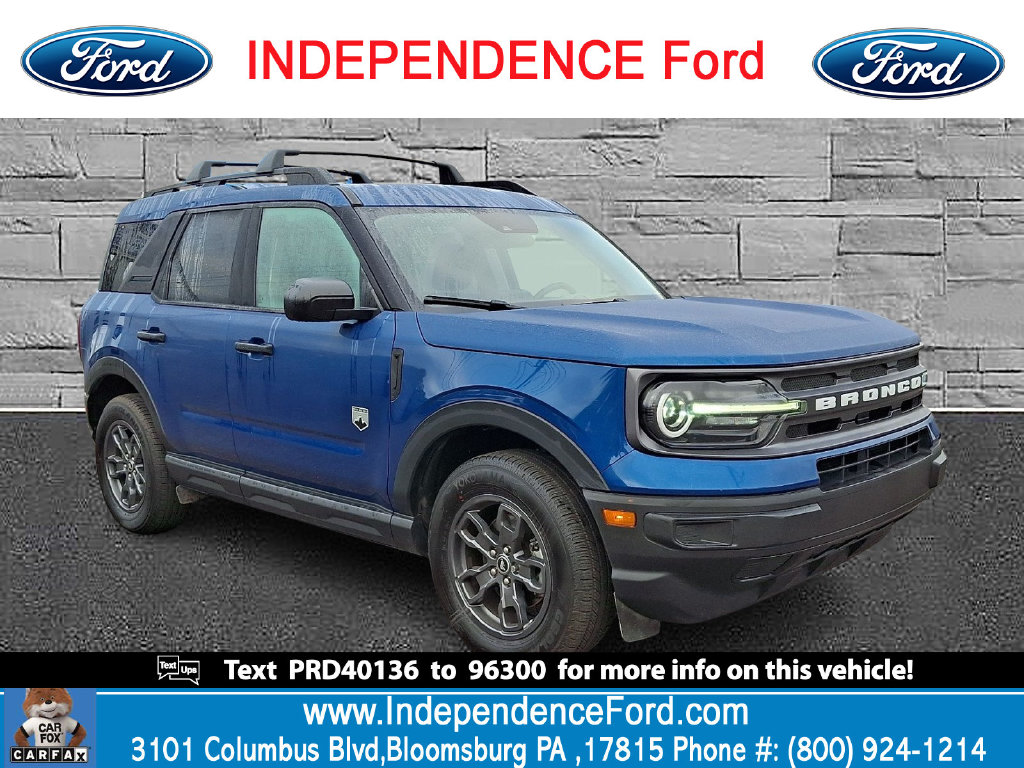 Certified 2023 Ford Bronco Sport Big Bend SUV