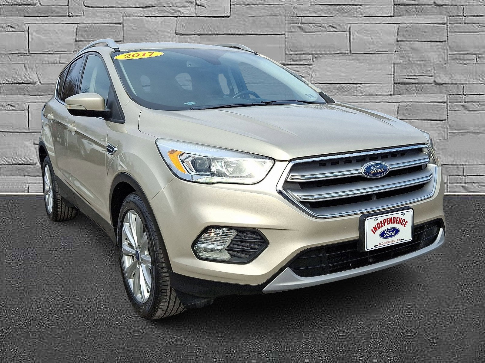 Certified 2017 Ford Escape Titanium with VIN 1FMCU9JD0HUC75195 for sale in Bloomsburg, PA