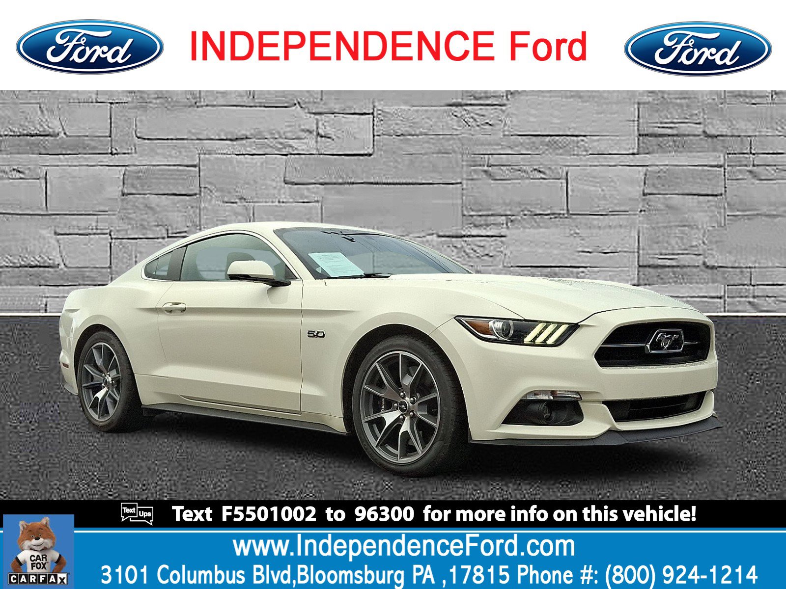 2015 Ford Mustang 50 Years Limited Edition's photo