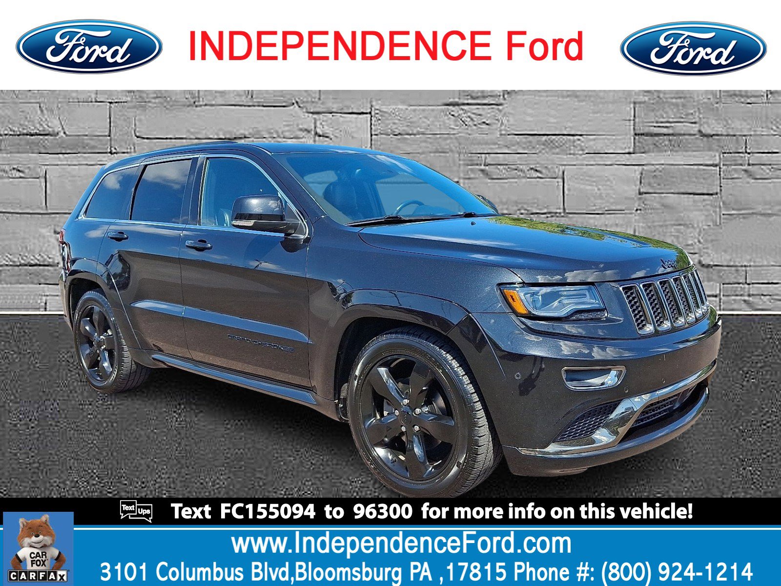2015 Jeep Grand Cherokee High Altitude