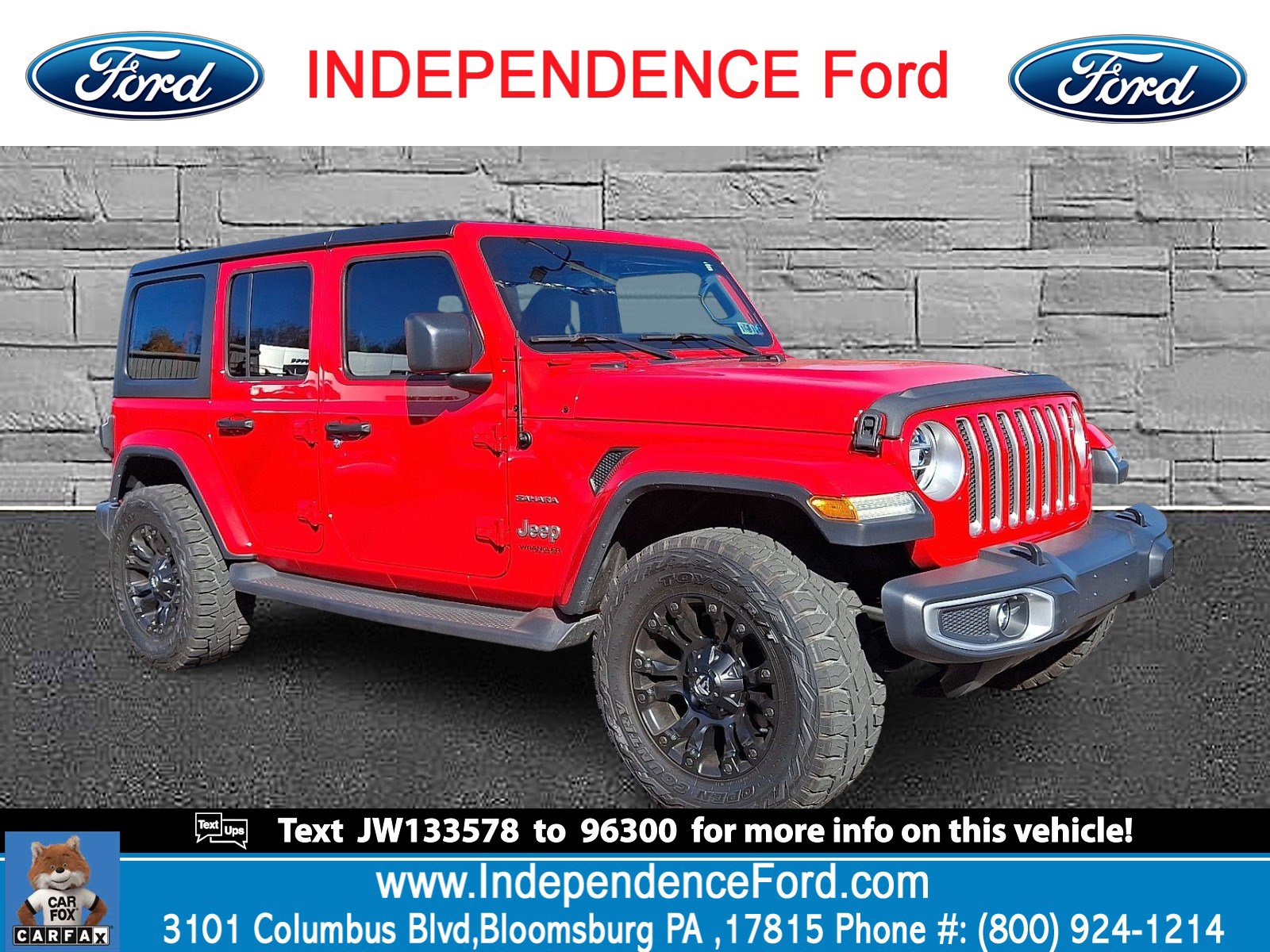 2018 Jeep All-New Wrangler Unlimited Sahara's photo