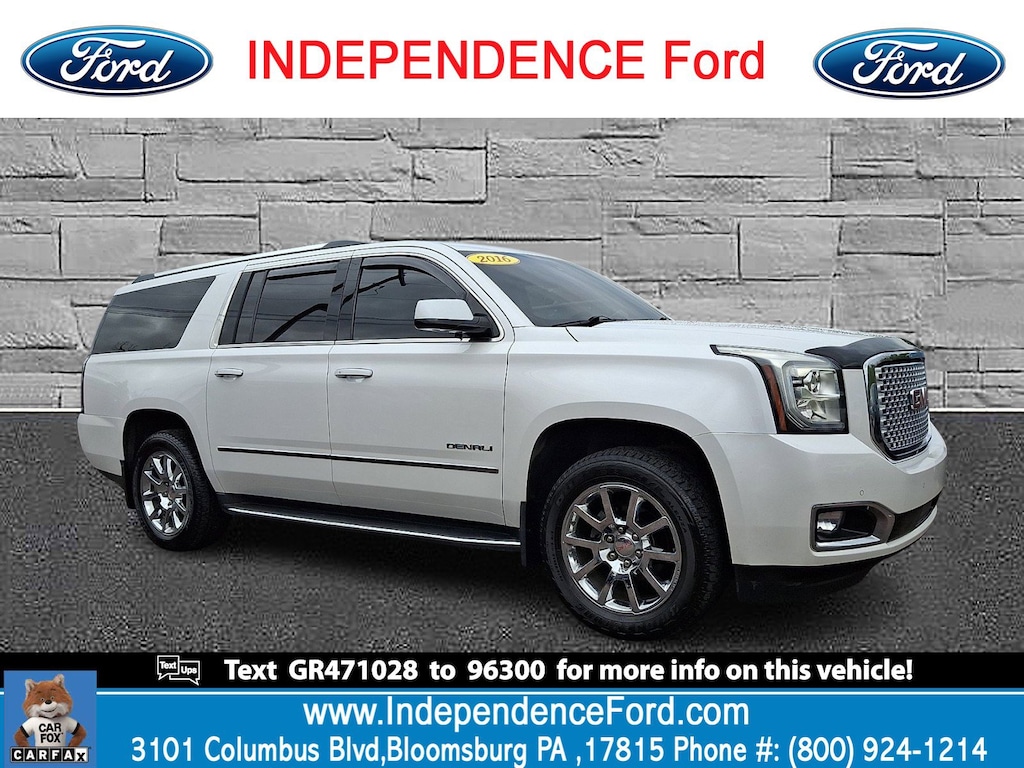 Used 2016 GMC Yukon XL Denali SUV