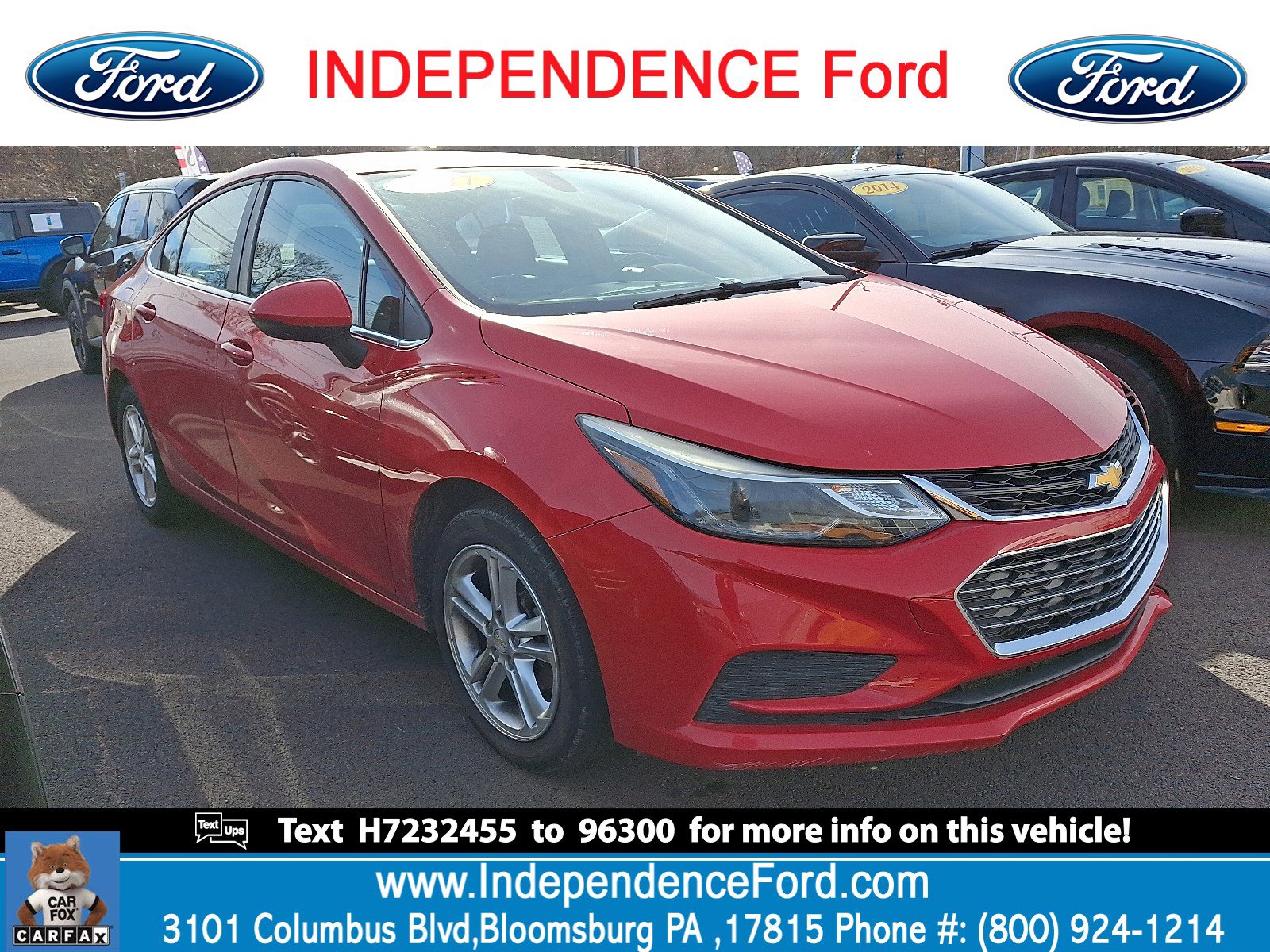 2017 Chevrolet Cruze LT's photo