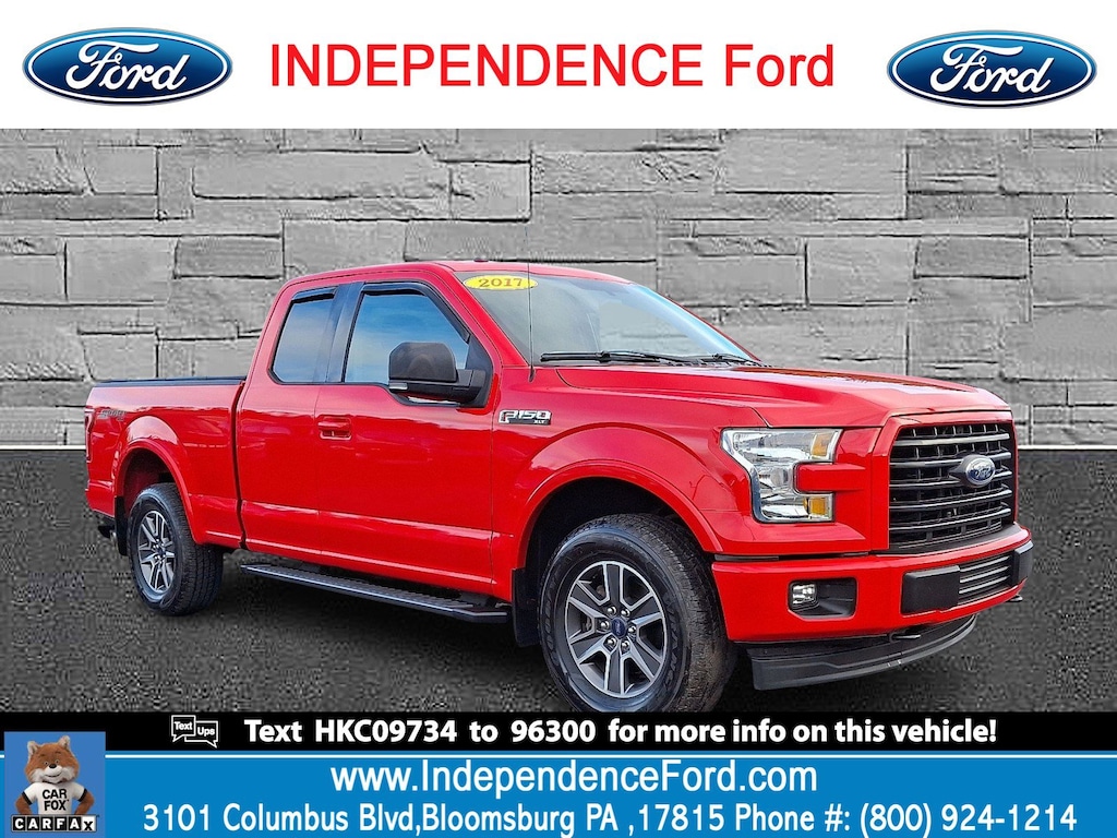 Certified 2017 Ford F-150 XLT Truck SuperCab Styleside
