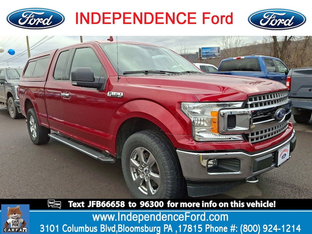 Certified 2018 Ford F-150 XLT Truck SuperCab Styleside