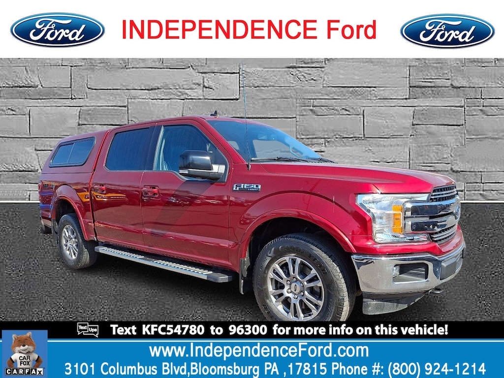 Used 2019 Ford F-150 LARIAT Truck SuperCrew Cab