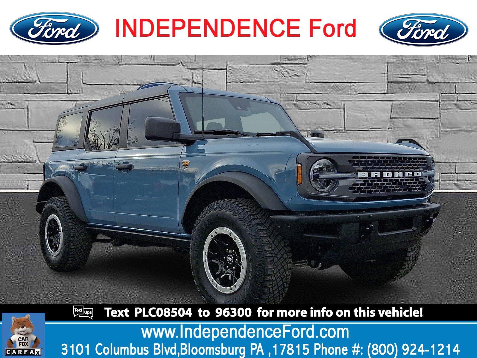 2023 Ford Bronco 4-Door Badlands