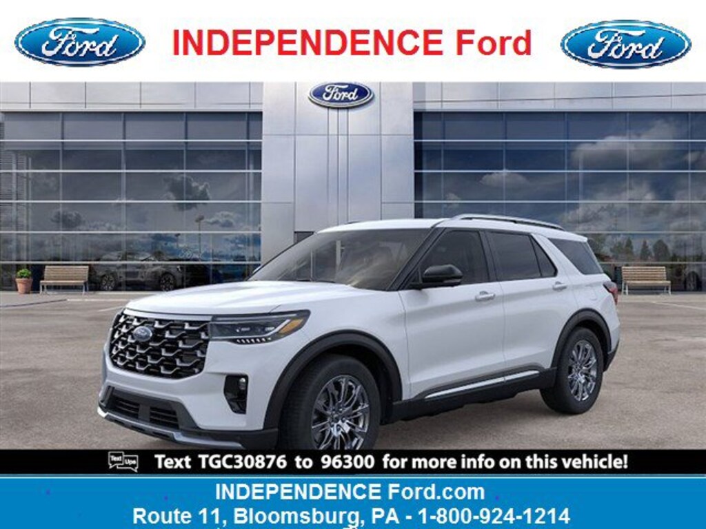 New 2026 Ford Explorer Platinum SUV