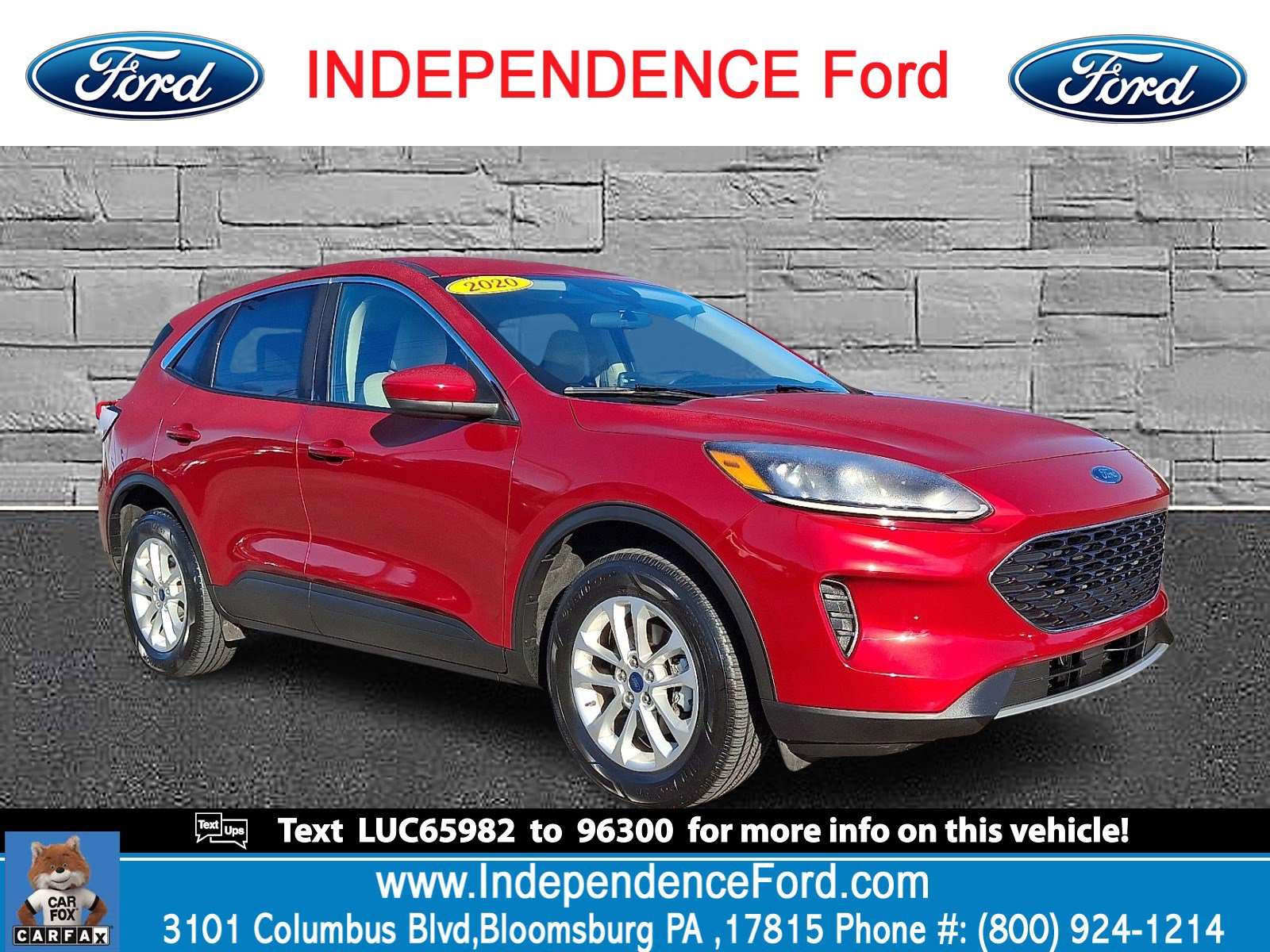 2020 Ford Escape